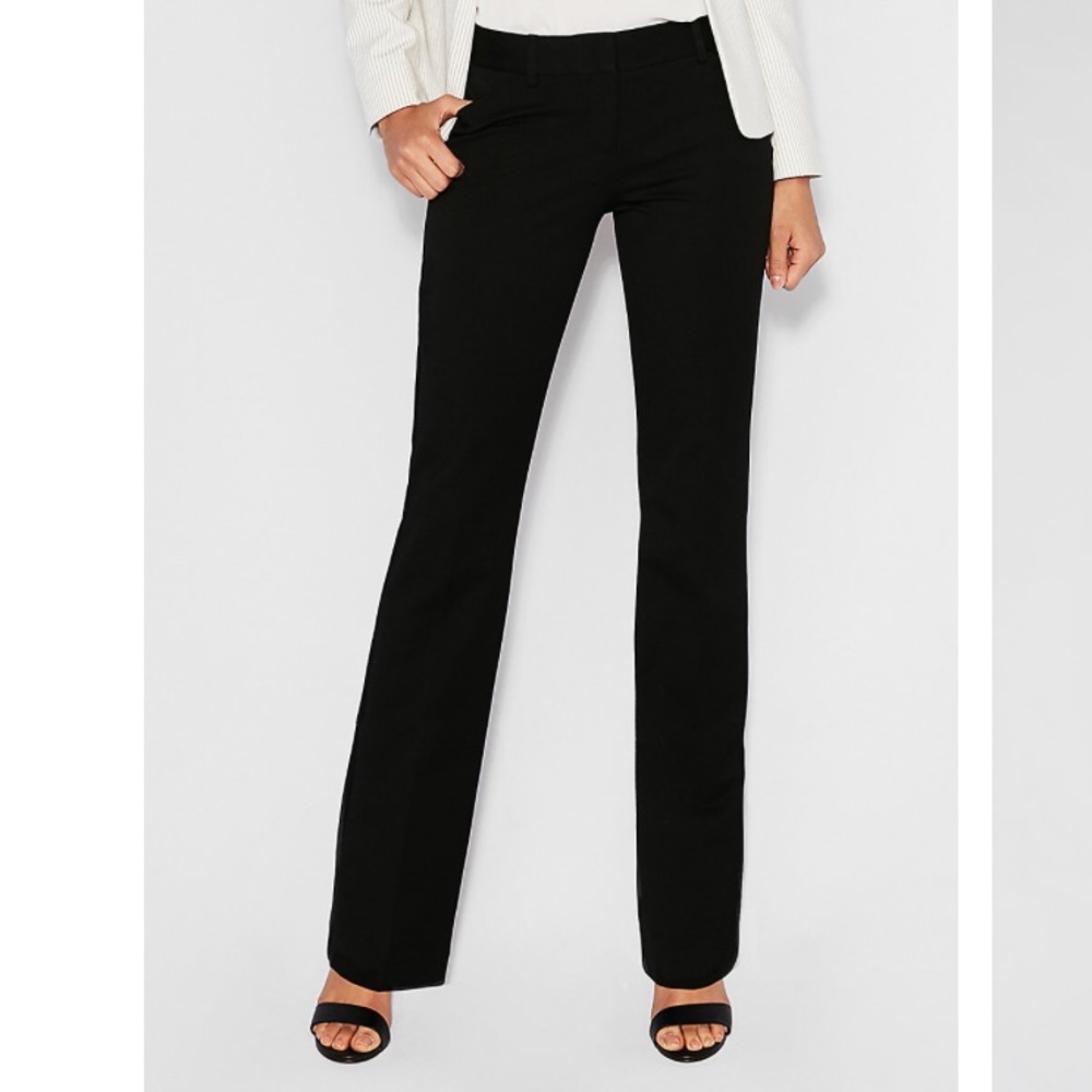 Black Express Editor Pants